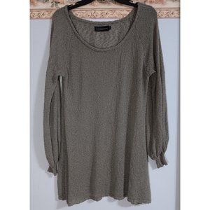 Eternal Sunshine Creations Small Taupe Beach Boho Gypsy Casual Mini Travel Dress